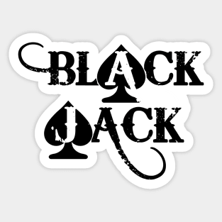 Black Jack Sticker